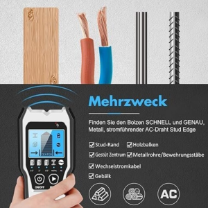 2.el LCD Ekranlı Kızılötesi Duvar Tarayıcı Dedektör Sıfır